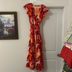 Crossover Tie Dress